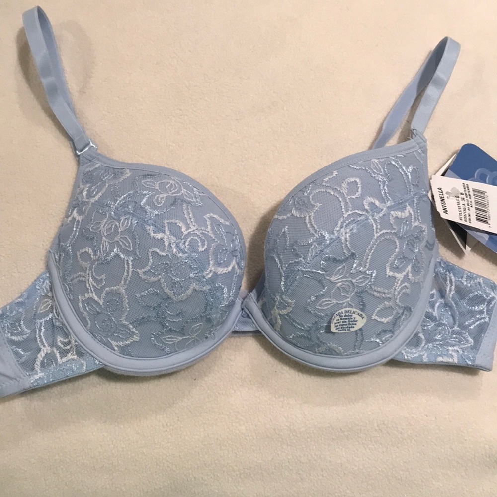 NWT Blue Lace Antonella UNDERWIRE BRA 34B